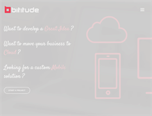 Tablet Screenshot of bititude.com